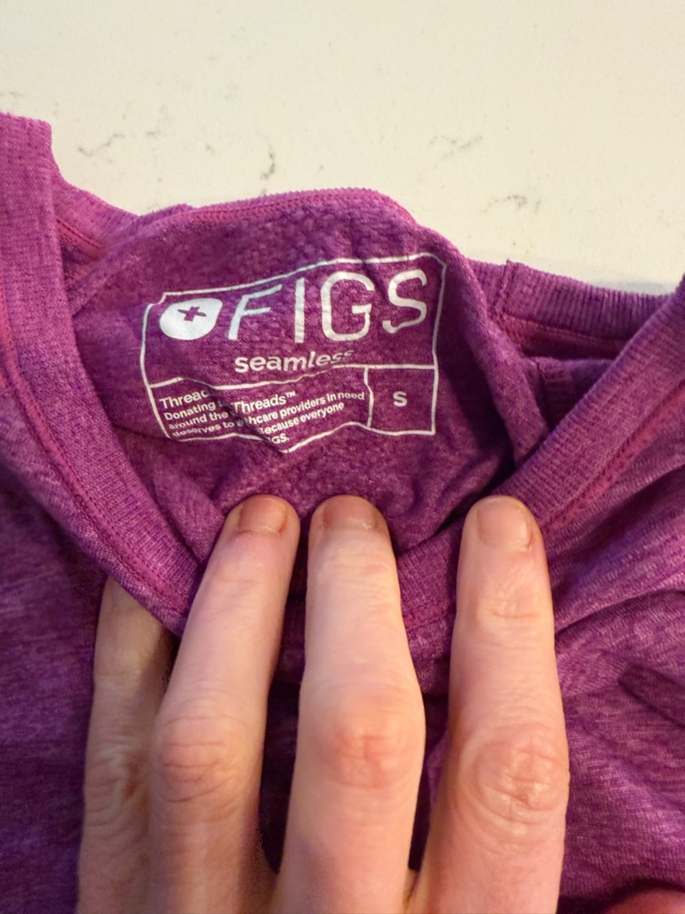 FIGS Seamless Top 5 total, black, plum, beige, burgundy, teal - Picture 2 of 11